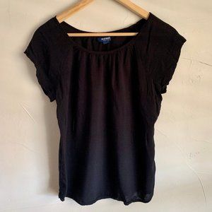 Old Navy Black Blouse Small